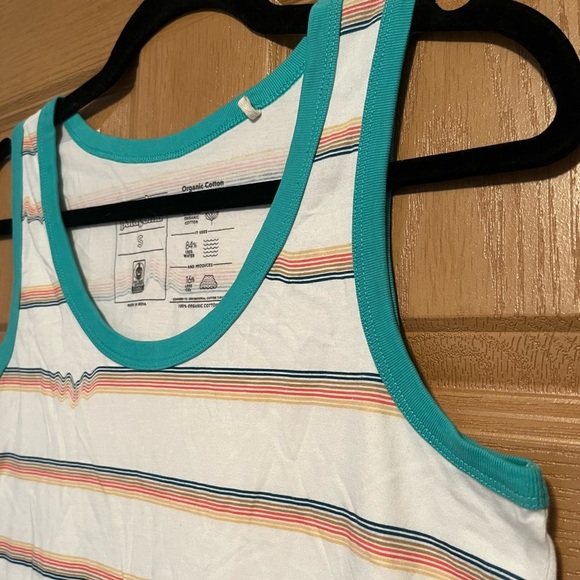 Patagonia Women's Ridge Rise Stripe Repeat Organic Tank - Picture 4 of 7